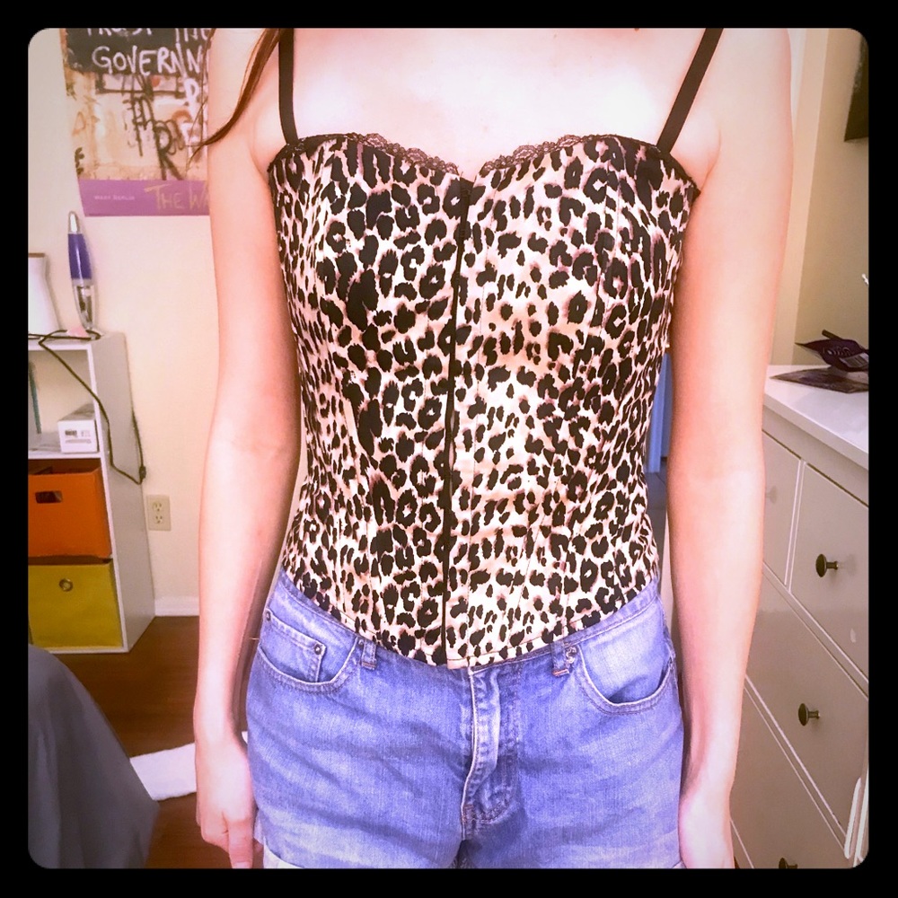 Corset - Leopard - Sexy - Tank Top